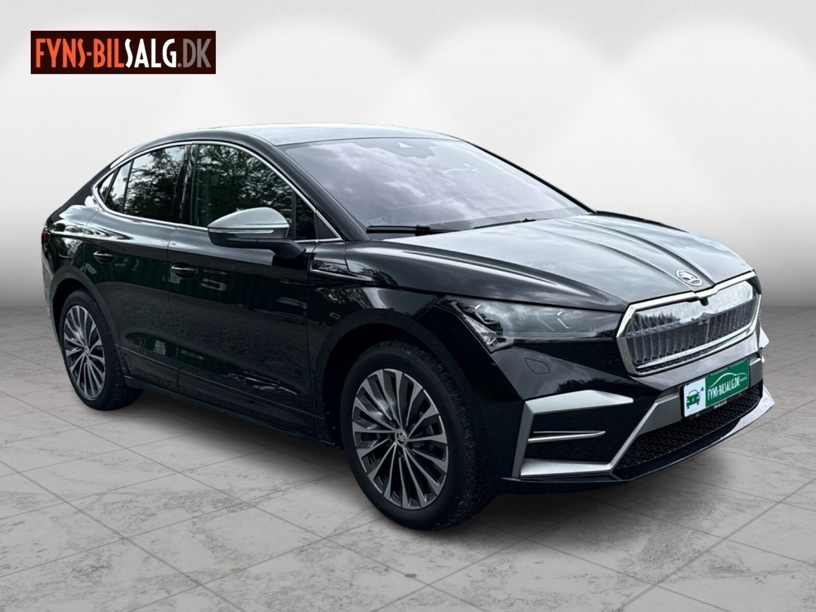 Sort Skoda Enyaq fra 2025