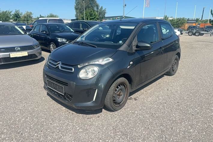 Grå Citroën C1 fra 2014 set udefra