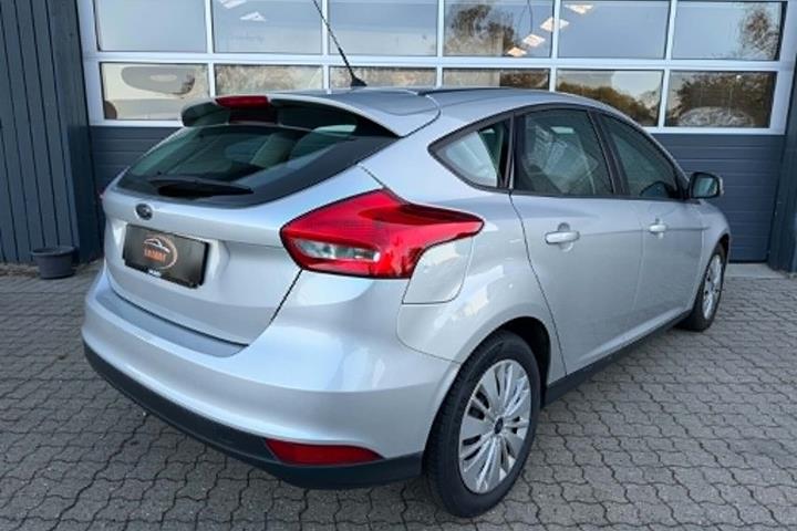 Sølv Ford Focus fra 2015