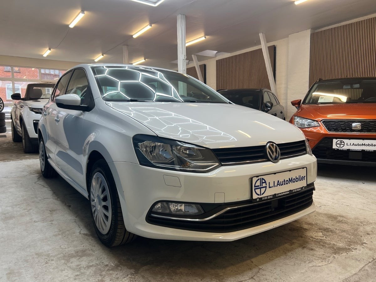 Hvid VW Polo fra 2016