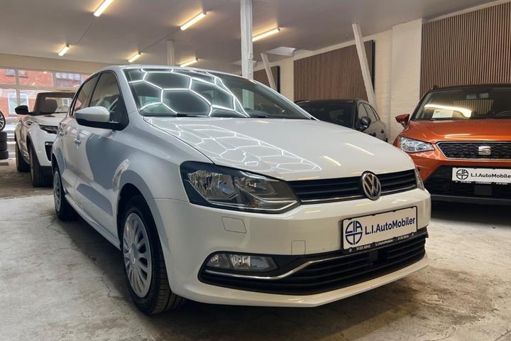 Hvid VW Polo fra 2016