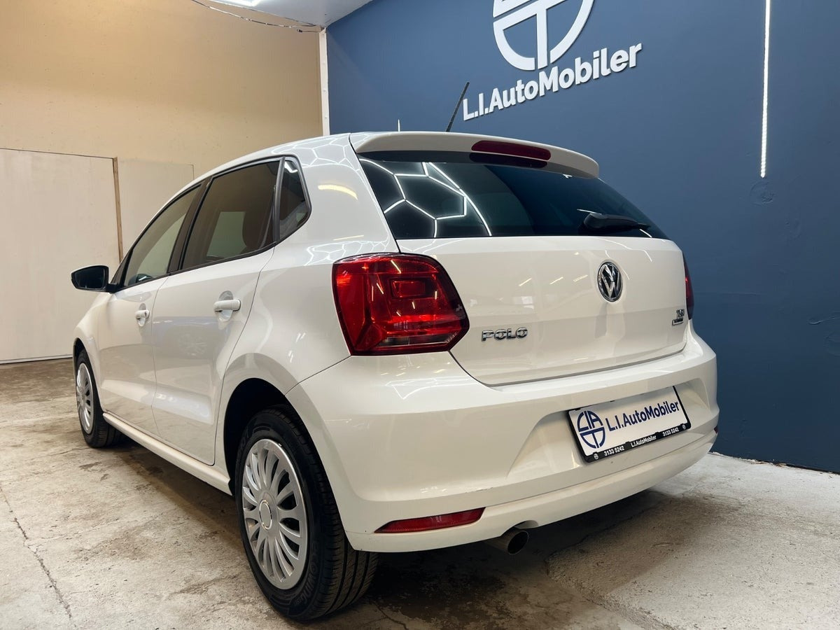 Hvid VW Polo fra 2016