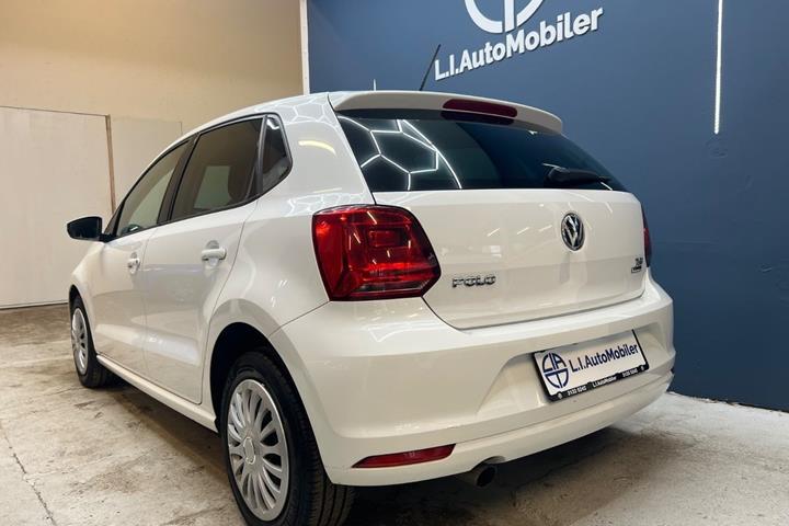 Hvid VW Polo fra 2016