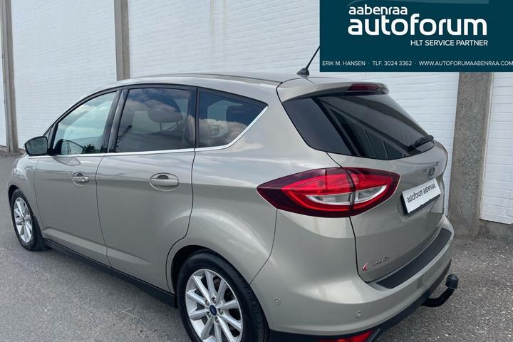 Gul Ford C-MAX fra 2017