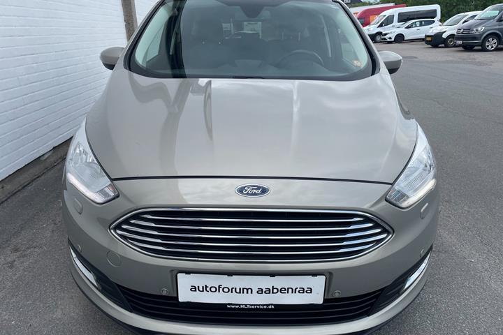 Gul Ford C-MAX fra 2017
