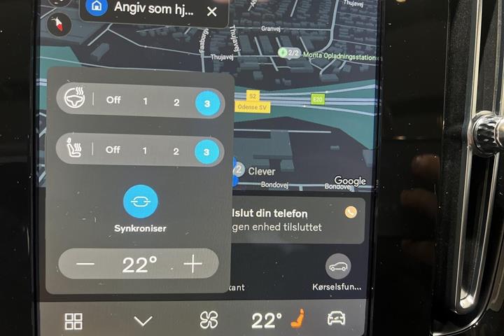 Grå Volvo EX40 fra 2026