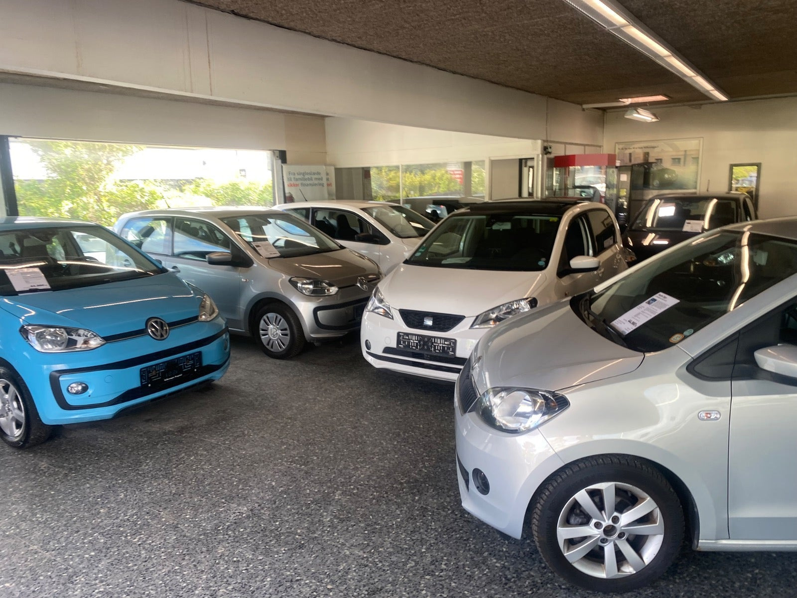 Hvid VW UP! fra 2018