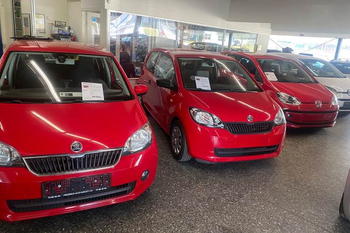 Hvid VW UP! fra 2018