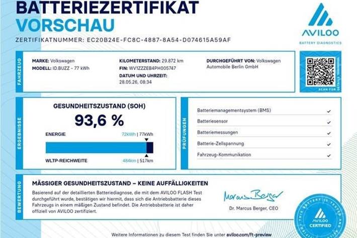 Hvid VW ID.Buzz fra 2023
