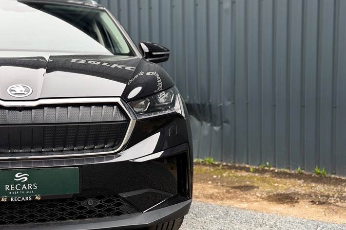 Sort Skoda Enyaq fra 2022