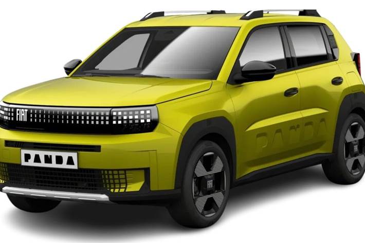 Gul Fiat Grande Panda E fra 2025