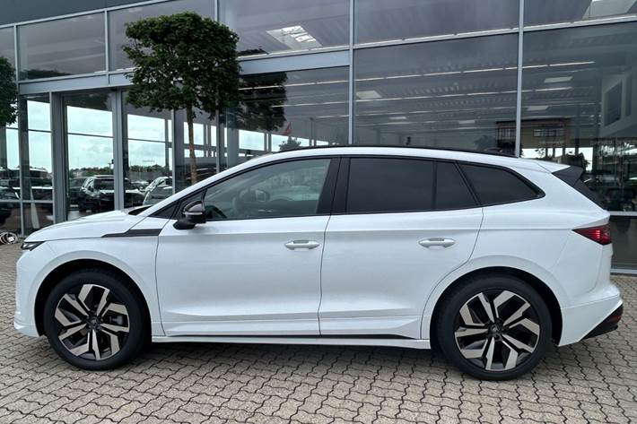 Hvid Skoda Enyaq fra 2027