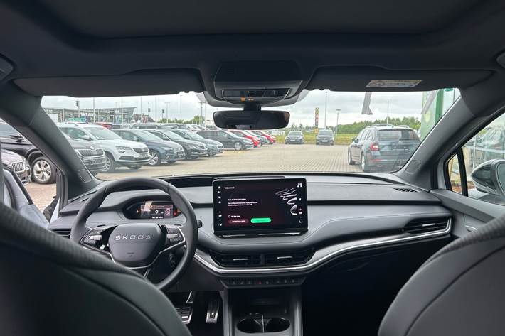 Hvid Skoda Enyaq fra 2027