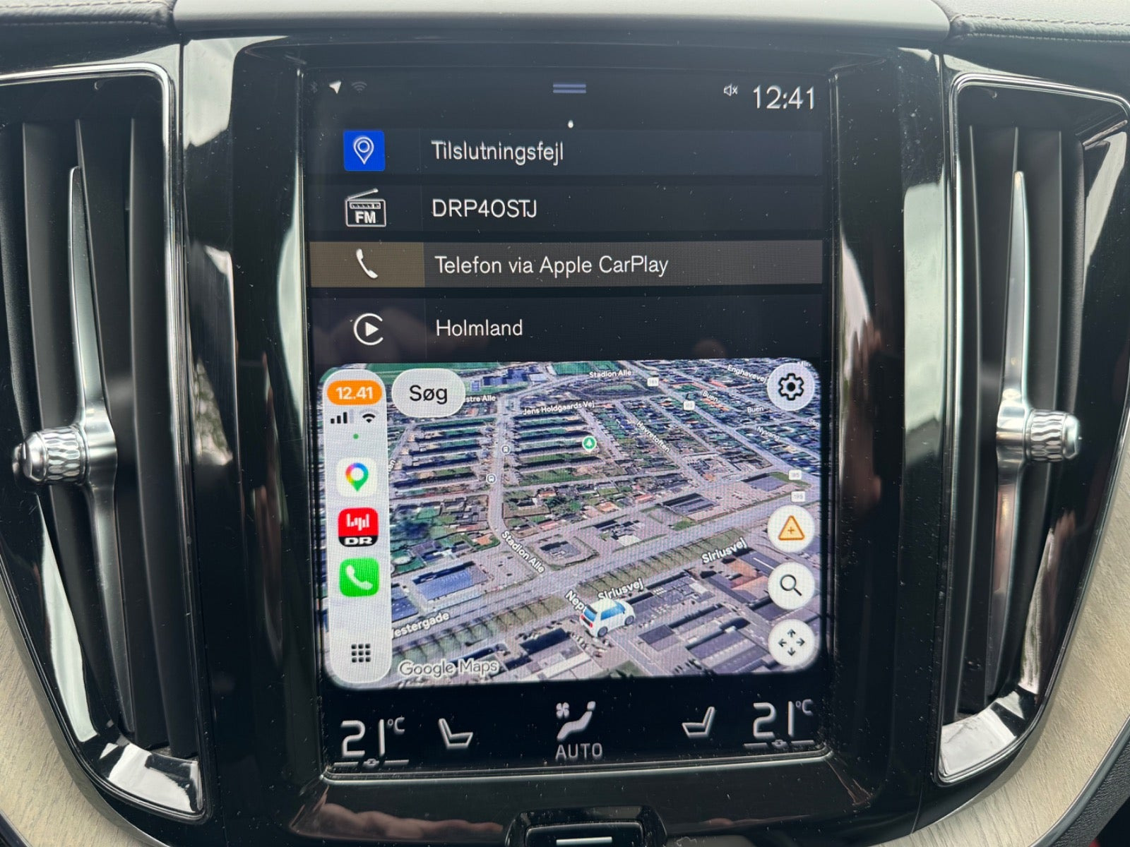 Hvid Volvo XC60 fra 2019