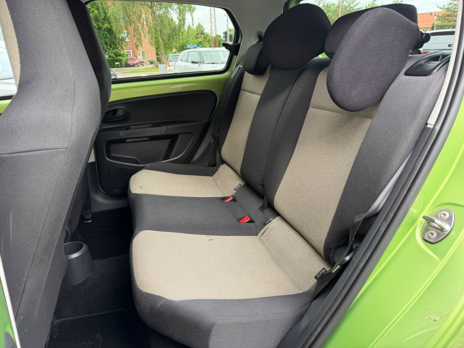 Grøn Skoda Citigo fra 2014