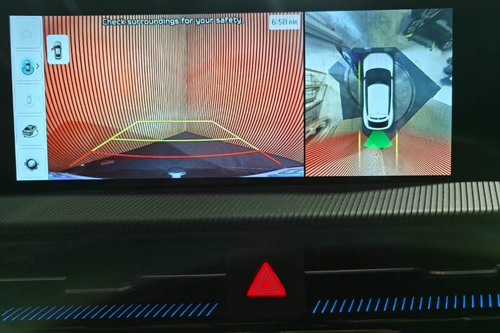 Blå Kia EV6 fra 2022