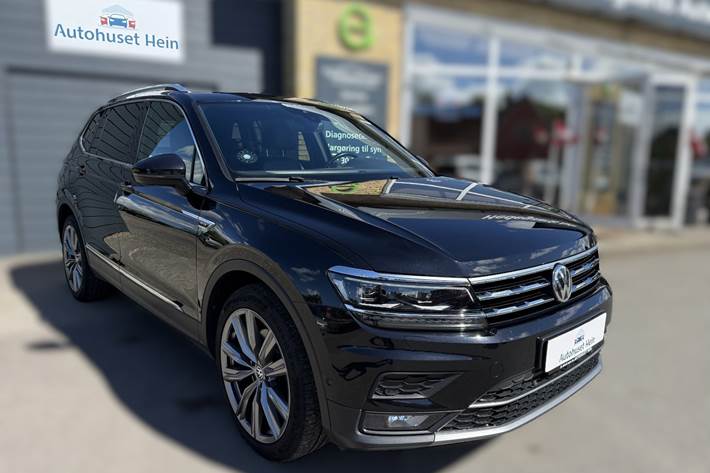 Sort VW Tiguan Allspace fra 2018