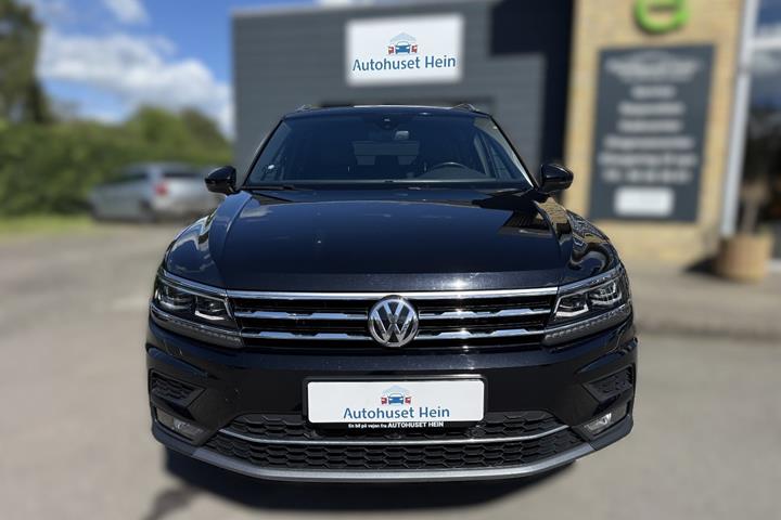 Sort VW Tiguan Allspace fra 2018
