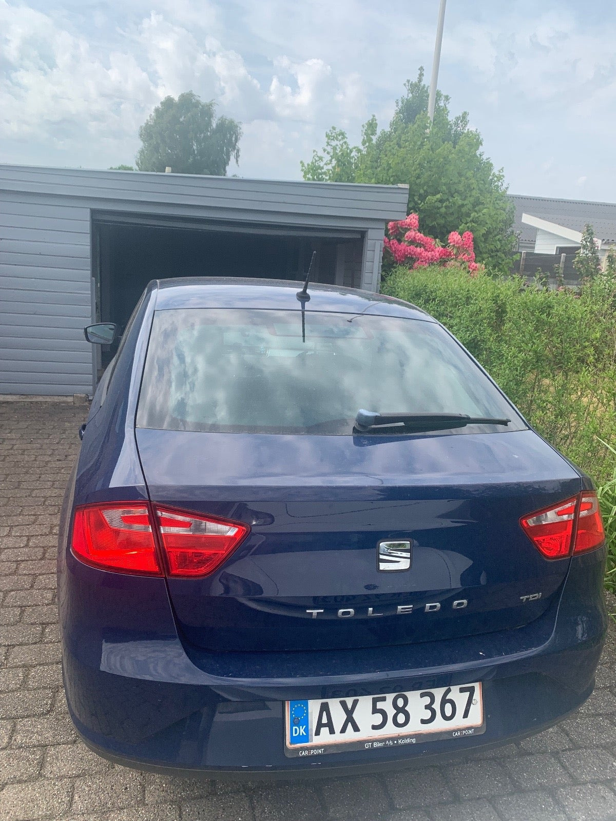 Blå Seat Toledo fra 2016