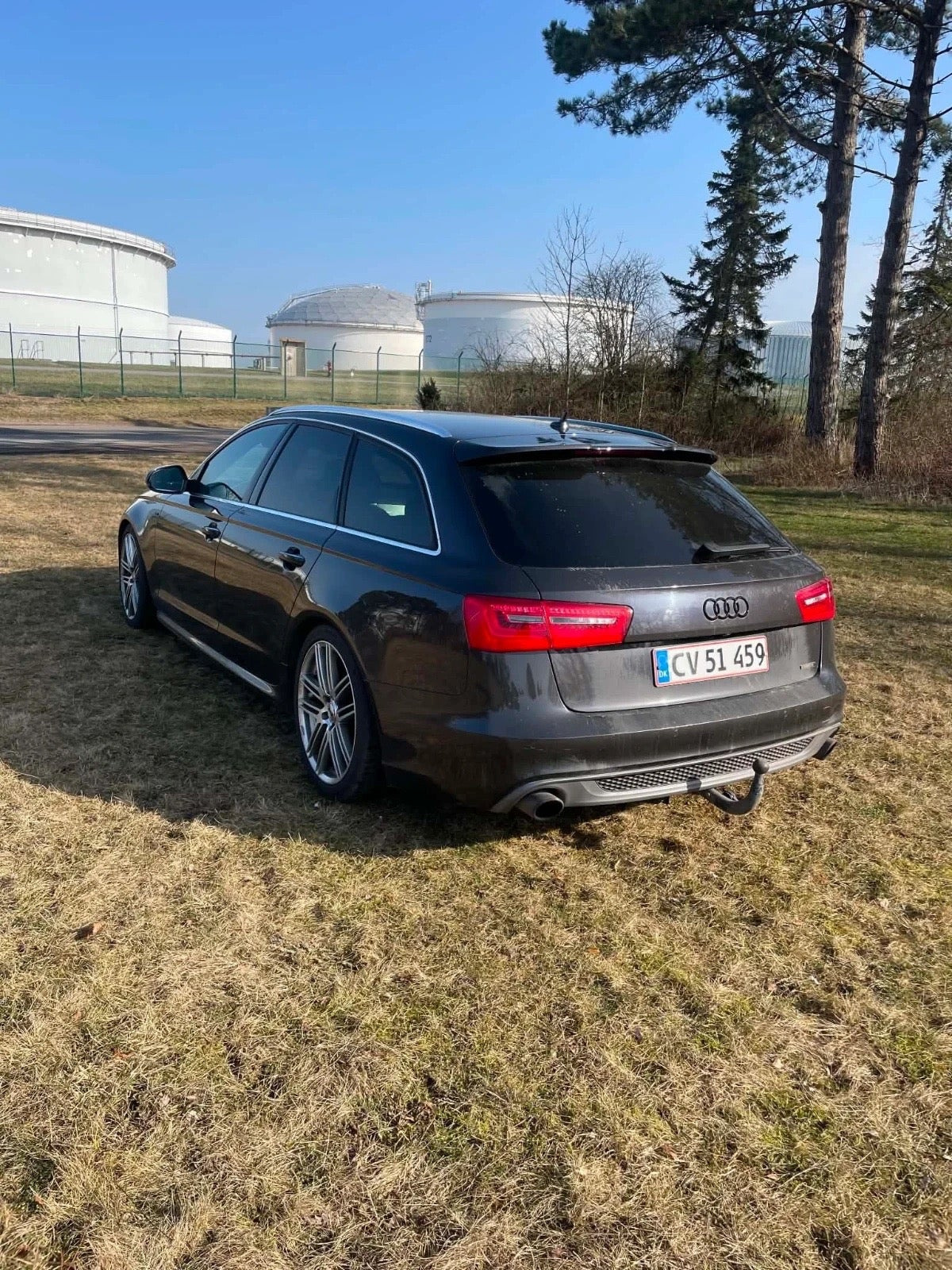 Sort Audi A6 fra 2012