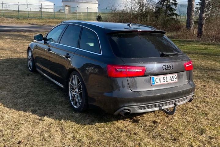 Sort Audi A6 fra 2012