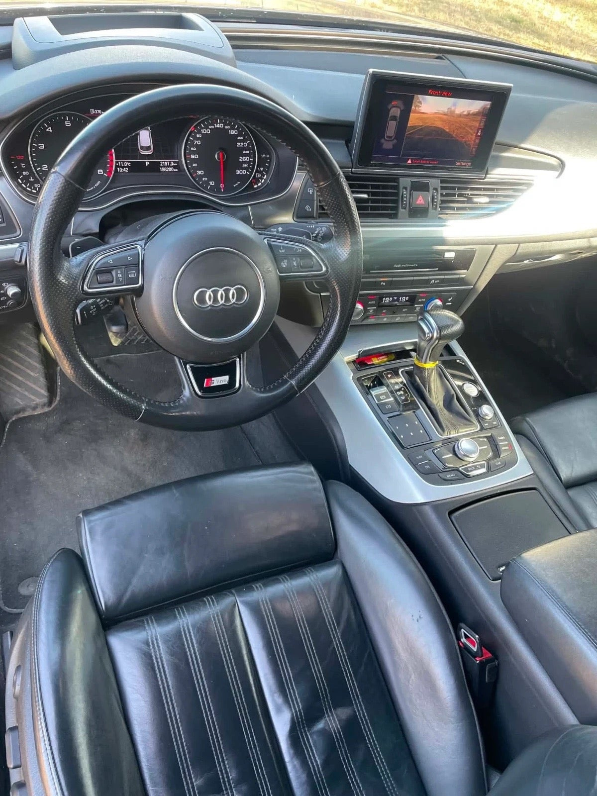 Sort Audi A6 fra 2012