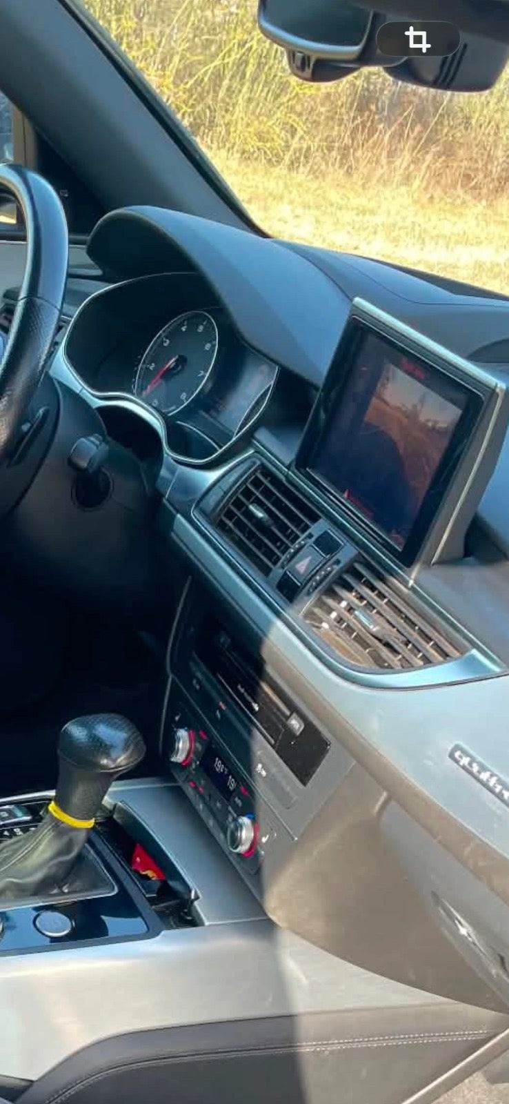 Sort Audi A6 fra 2012