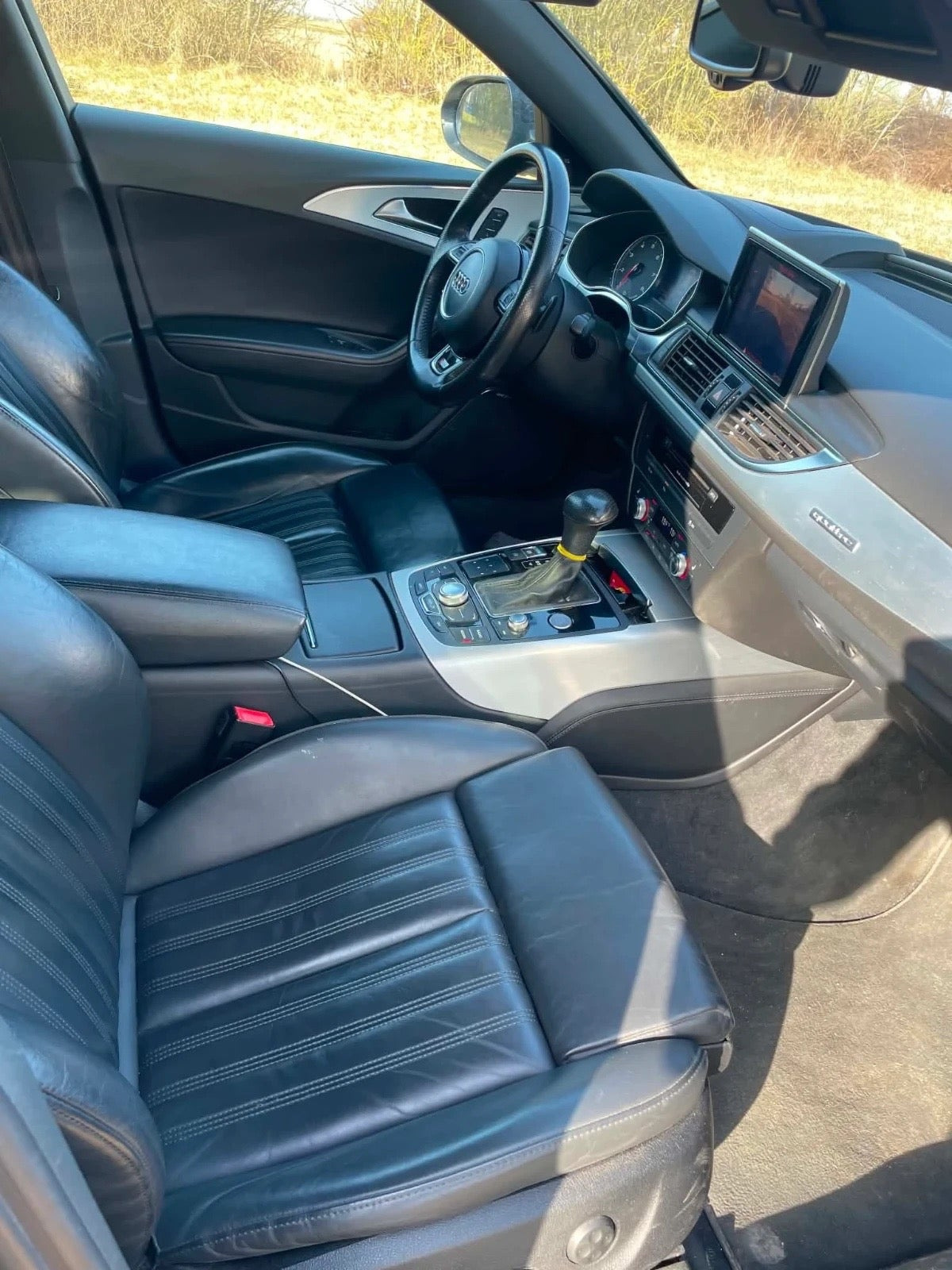 Sort Audi A6 fra 2012