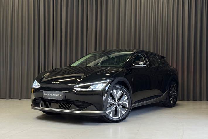 Sort Kia EV6 fra 2023 set udefra
