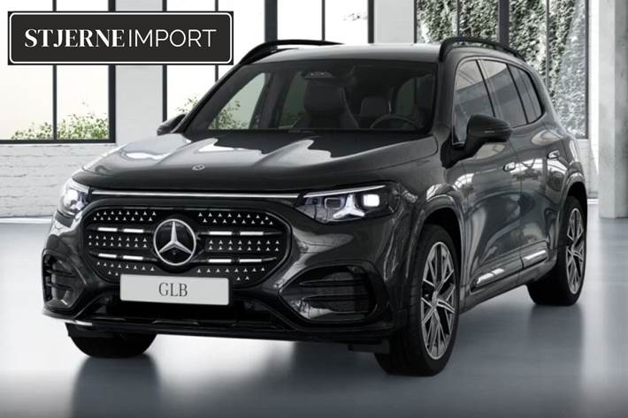 Sort Mercedes GLB250+ fra 2026