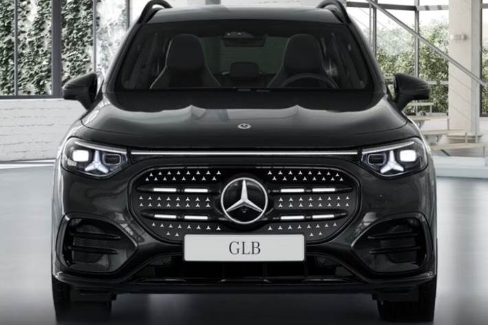 Sort Mercedes GLB250+ fra 2026
