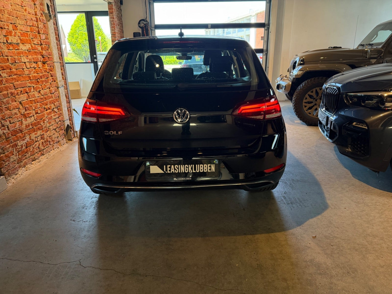 Sort VW Golf VII fra 2019