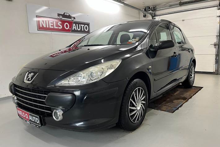 Sort Peugeot 307 fra 2006