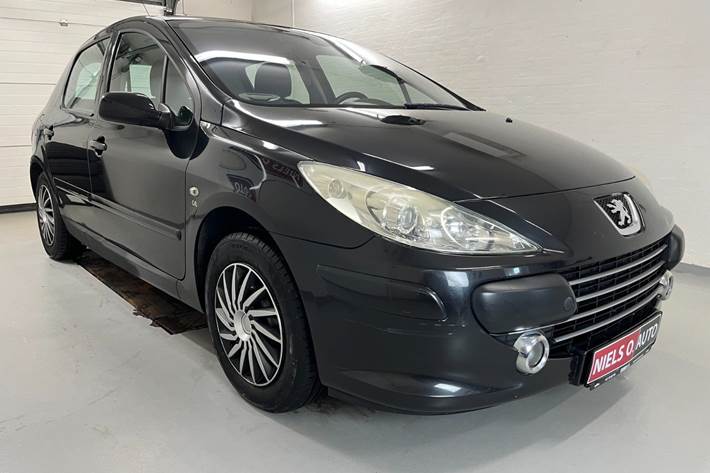 Sort Peugeot 307 fra 2006
