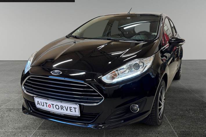 Sort Ford Fiesta fra 2016