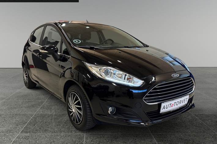 Sort Ford Fiesta fra 2016