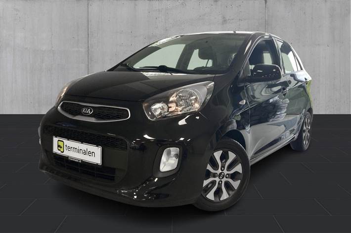 Sort Kia Picanto fra 2017 set udefra