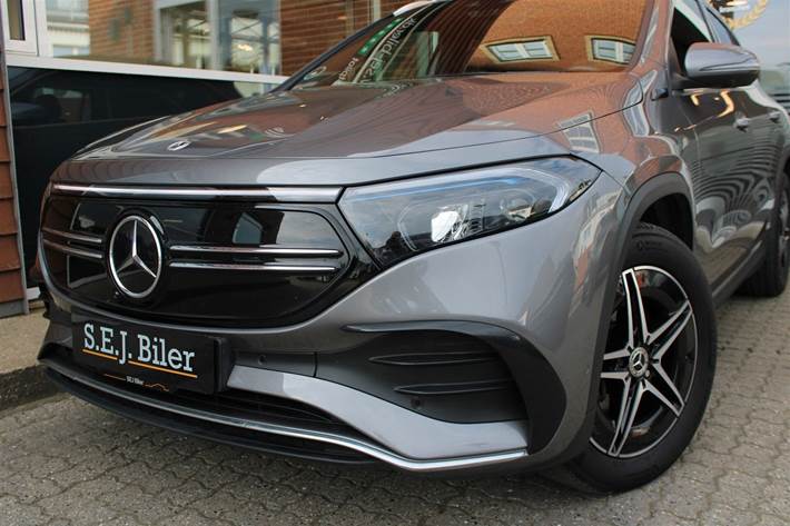 Grå Mercedes EQA350 fra 2023