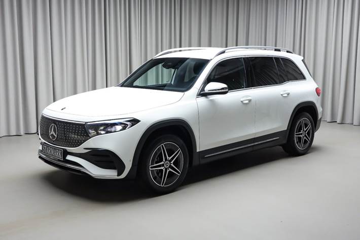 Hvid Mercedes EQB250+ fra 2026