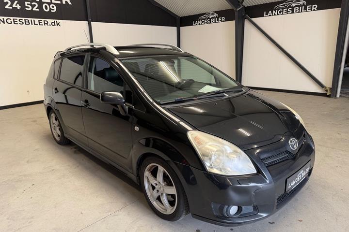 Sort Toyota Corolla Verso fra 2007