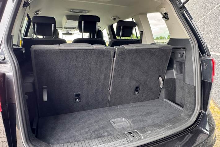 Sort VW Touran fra 2017