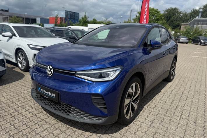 Blå VW ID.4 fra 2025