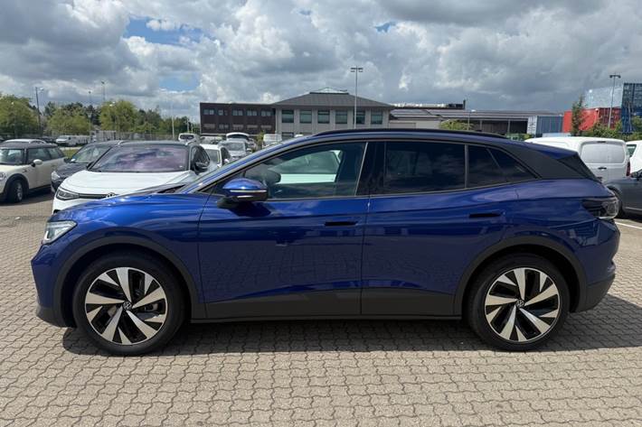 Blå VW ID.4 fra 2025