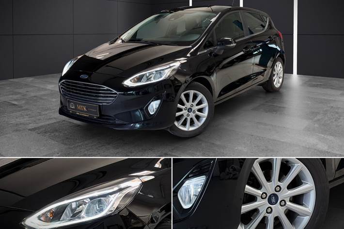Sort Ford Fiesta fra 2018