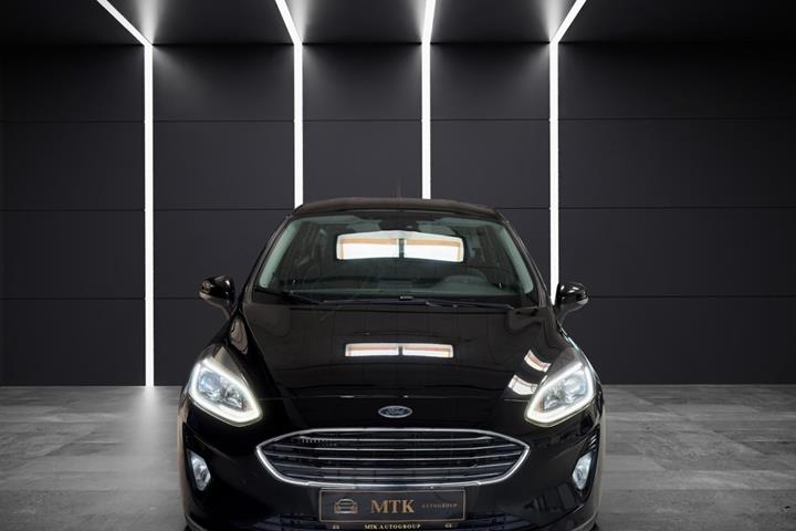 Sort Ford Fiesta fra 2018