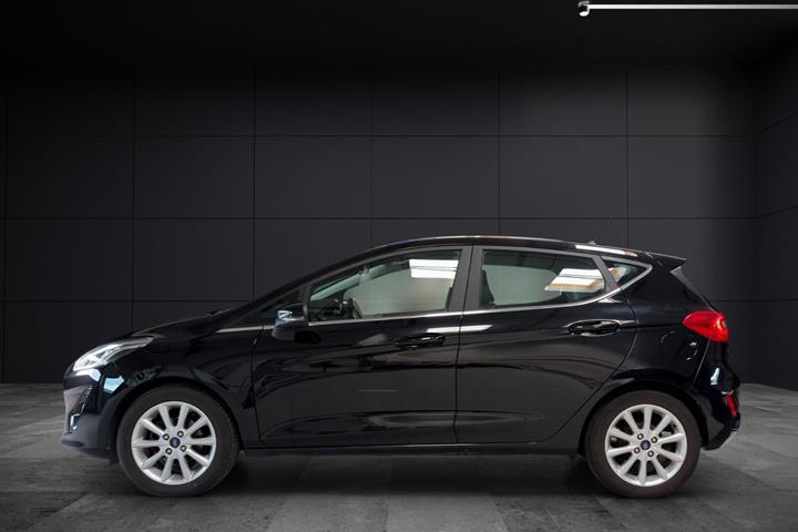 Sort Ford Fiesta fra 2018