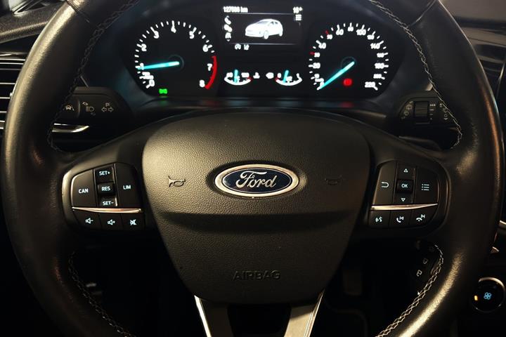 Sort Ford Fiesta fra 2018