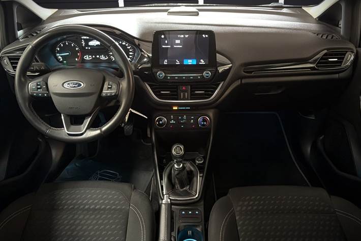 Sort Ford Fiesta fra 2018
