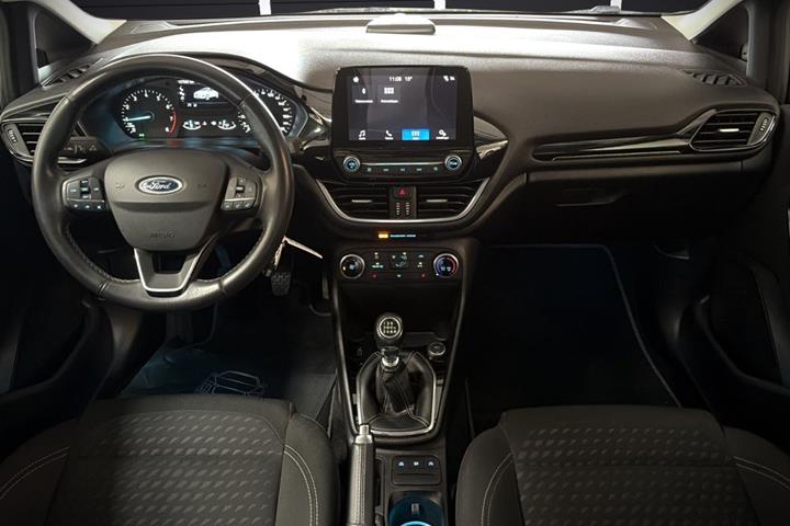 Sort Ford Fiesta fra 2018