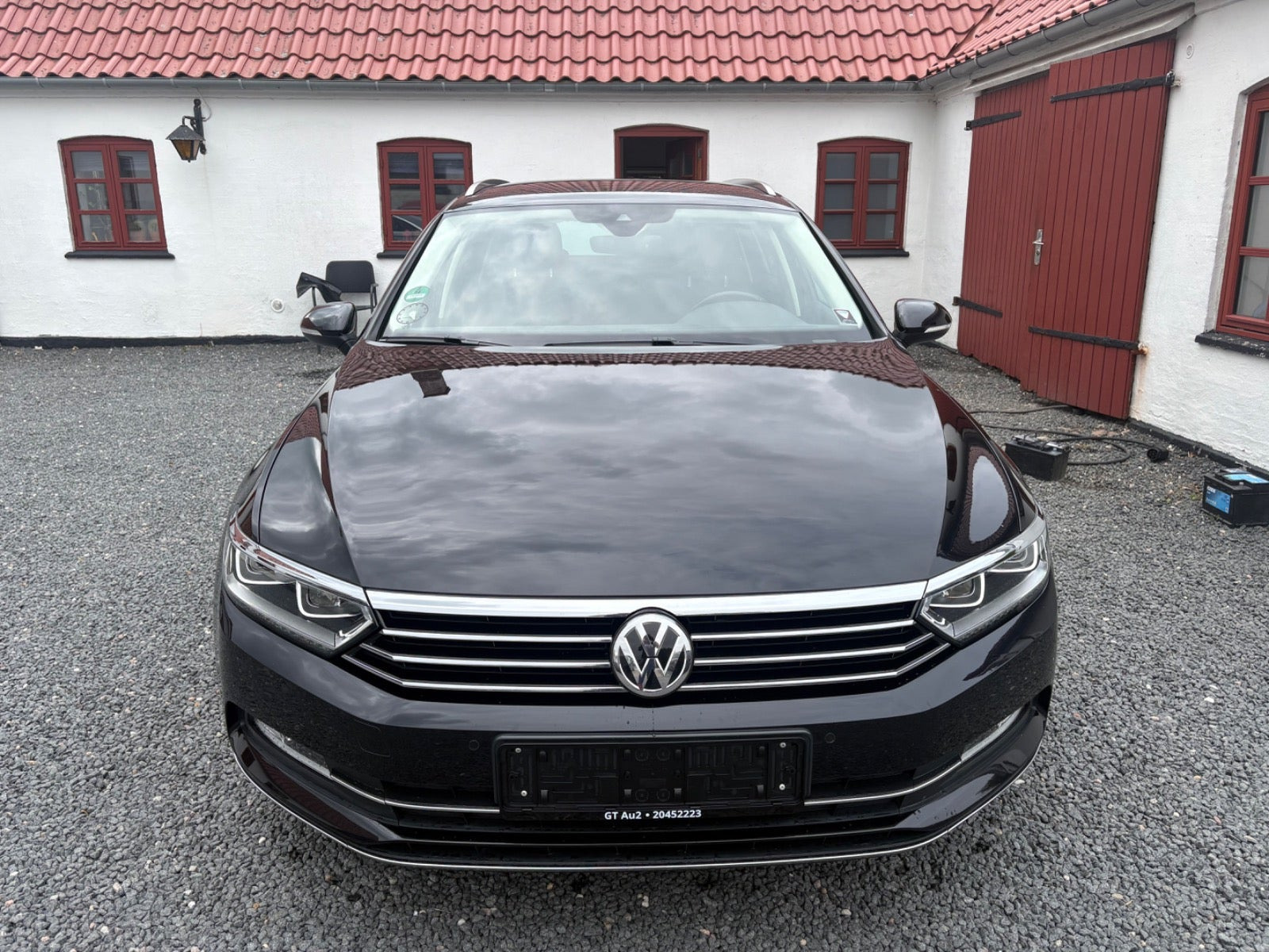 Sort VW Passat fra 2017